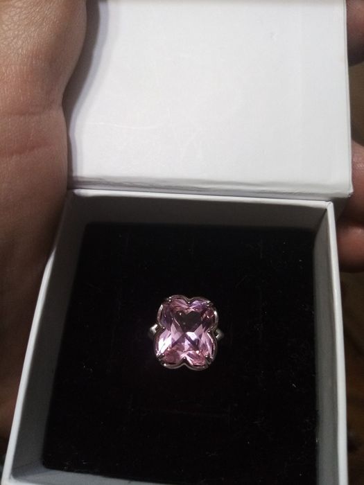 Свое серебрянное кольцо размер 19-19,5