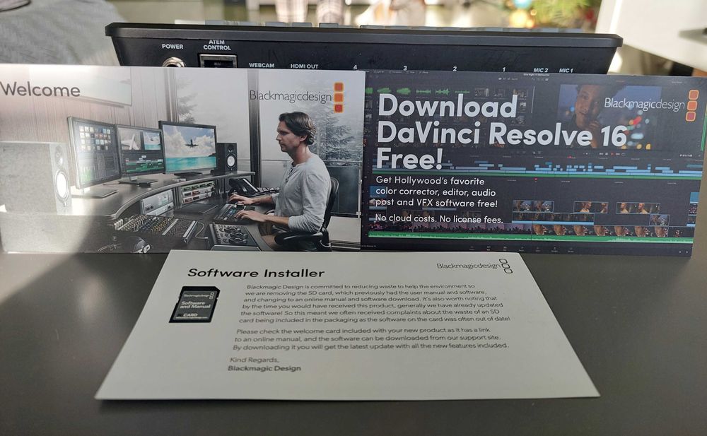 HDMI превключвател - мини пулт ATEM mini