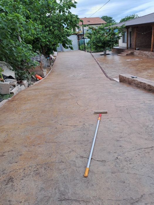 Щампован бетон DELUX