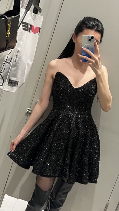 платье новое с пайеткой