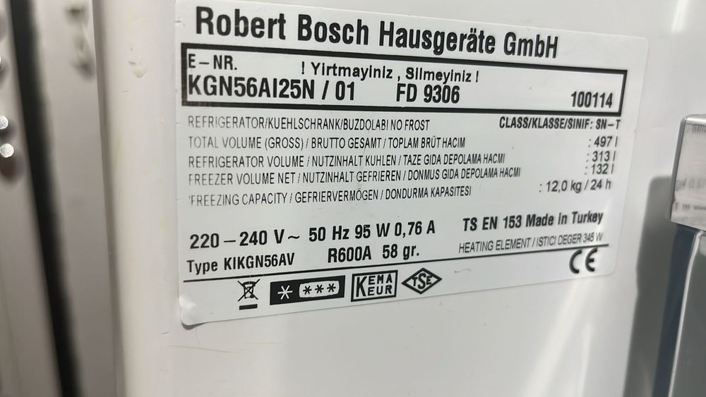 Холодильник BOSCH