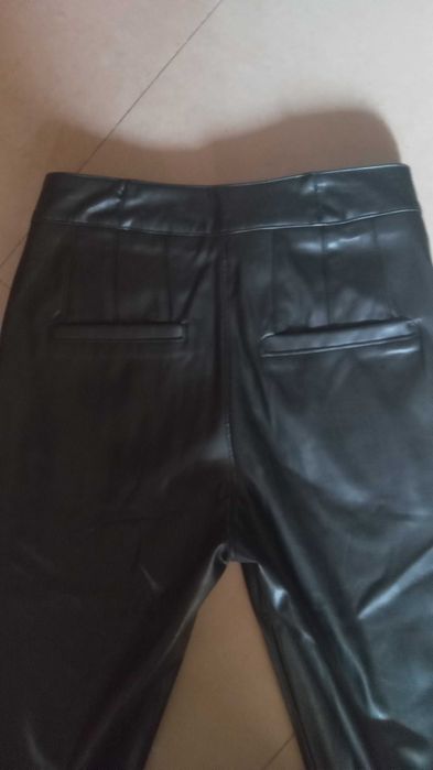 Дамски кожен панталон Elisabeta Franchi