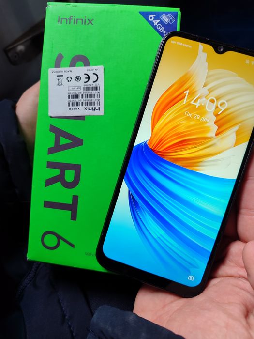 Infinix smart 6 в хорошем качестве