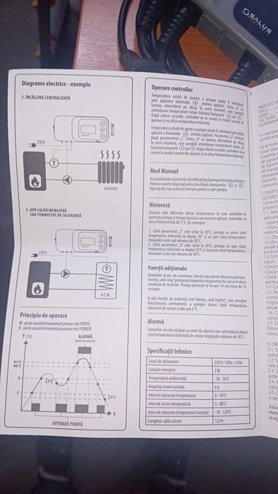 Controler pompa Salus PC11W