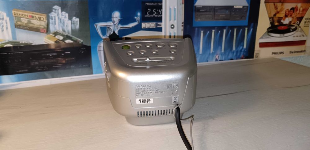 Radio cu ceas Sony Dream Machine ICF C115 (afisaj mare)