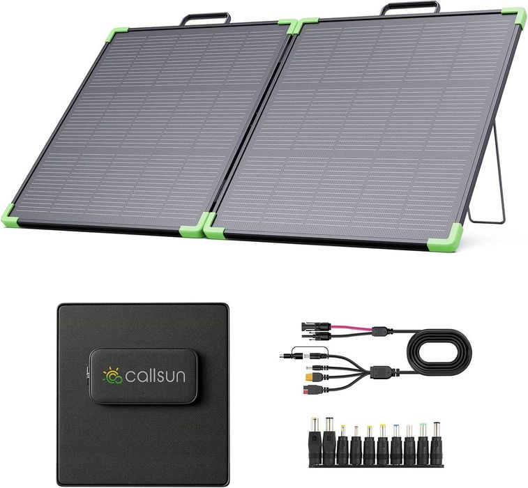Сгъваем соларен куфар панел 100W, 220W, 160W Revolt + PWM контролер