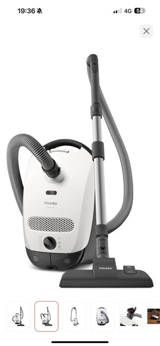 Пылесос Miele SBAD3 Classic С1 белый