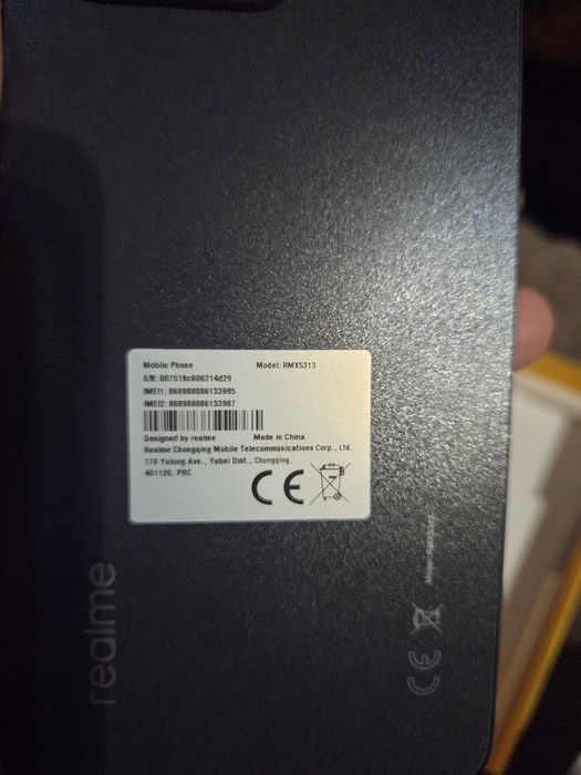 Realme note 70t чисто нов, неизползван