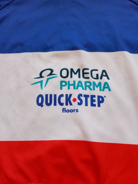 Tricou Ciclism Omega Pharma - Quick Step French Champion 2012/13