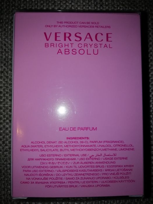 Парфюм Versace Bright Crystal Absolu 30ml