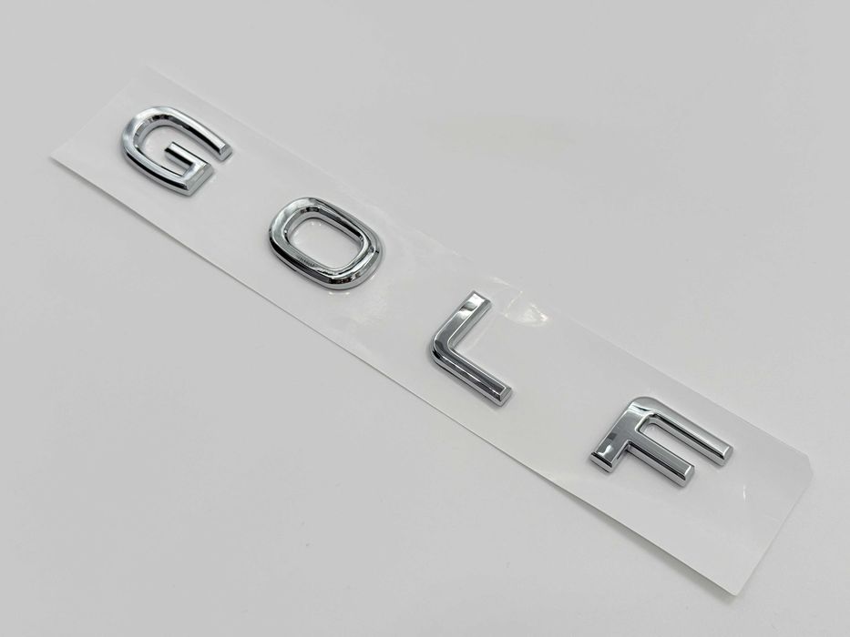 Emblema Compatibila VW GOLF spate nou