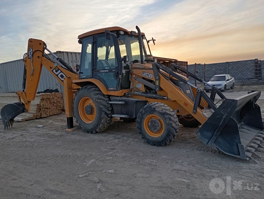 JCB эксковатор погрузчик хизмати