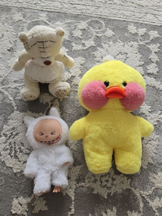 Игрушки мягкие и лабуба