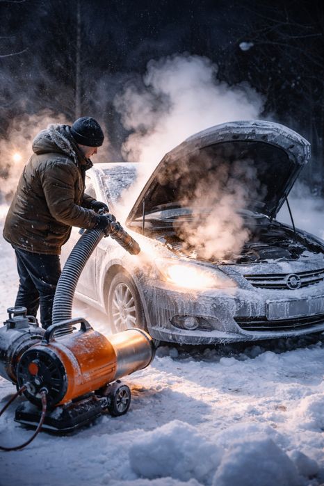 Обогрев отогрев авто