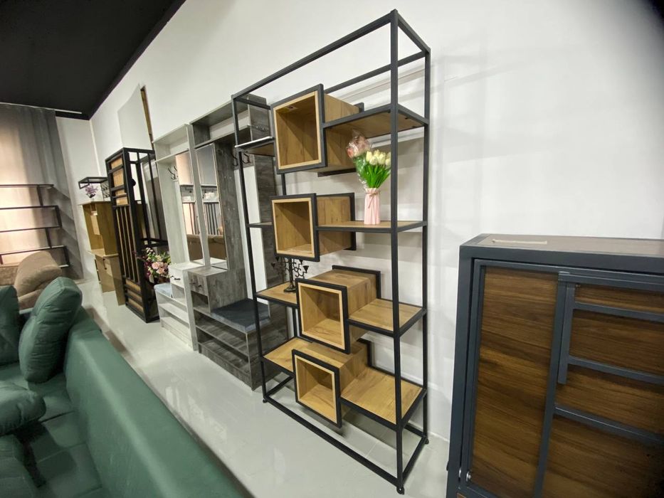 Мебель стеллаж лофт кровать стол стул