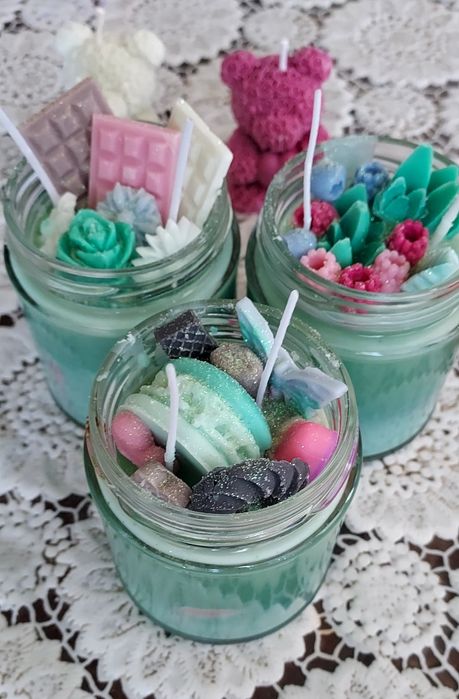 Соеви ароматни свещи в буркан