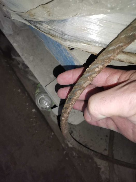 Стальной канат (трос) 18мм Б/У