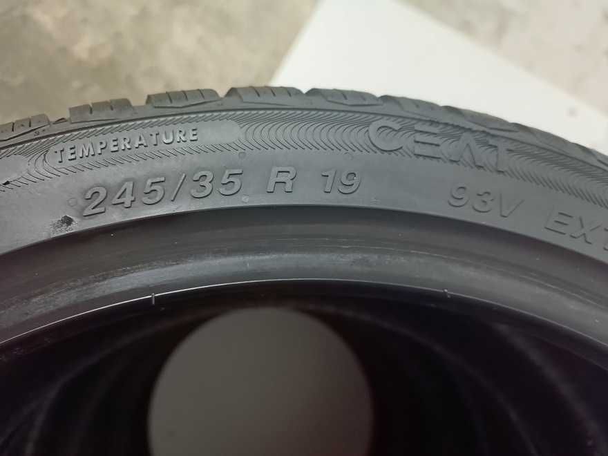 245/35/19 & 225/40/19 93W CEAT & BRIDGESTONE CP N10814 M+S