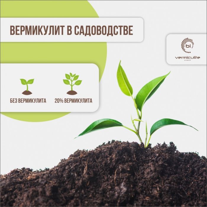 Вермикулит в САДОВОДСТВЕ!