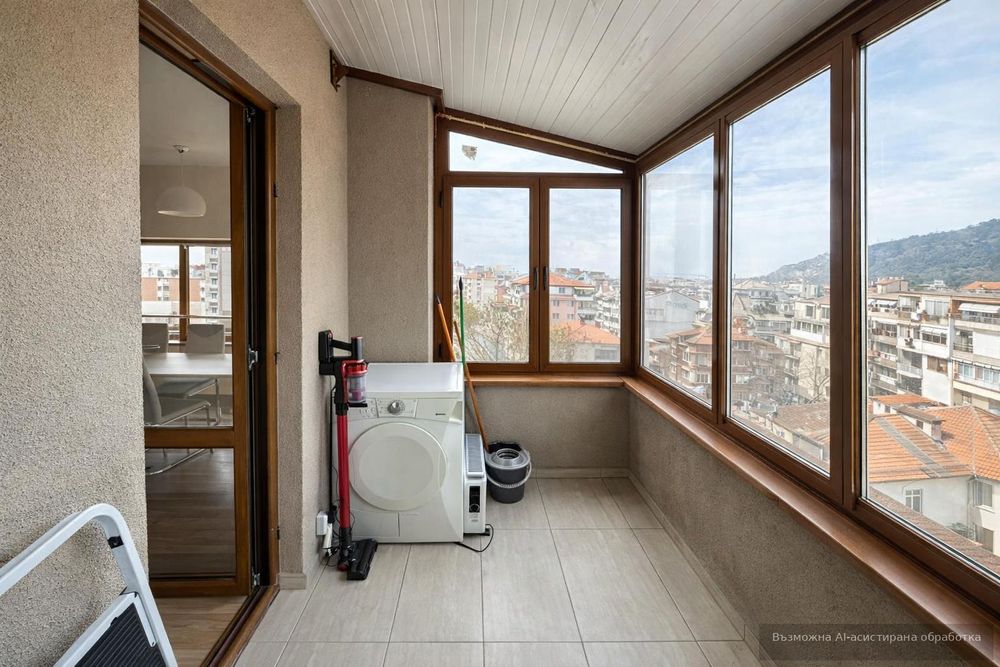 С ГАРАЖ! Двустаен апартамент под наем в кв. Кючук Париж