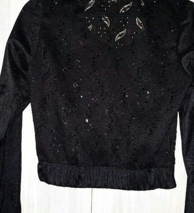 Бомбер женский нарядный