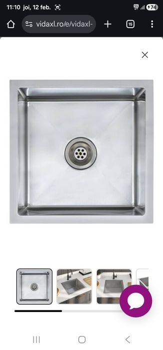 Vând chiuvetă nouă