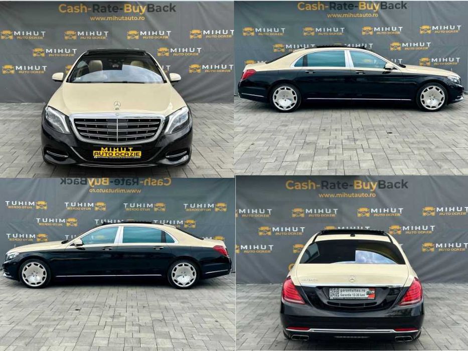 Mercedes Benz S500 4Matic MAYBACH 4.7 Benzina (457 CP) 2018 Euro6 | Rate fixe | Garantie