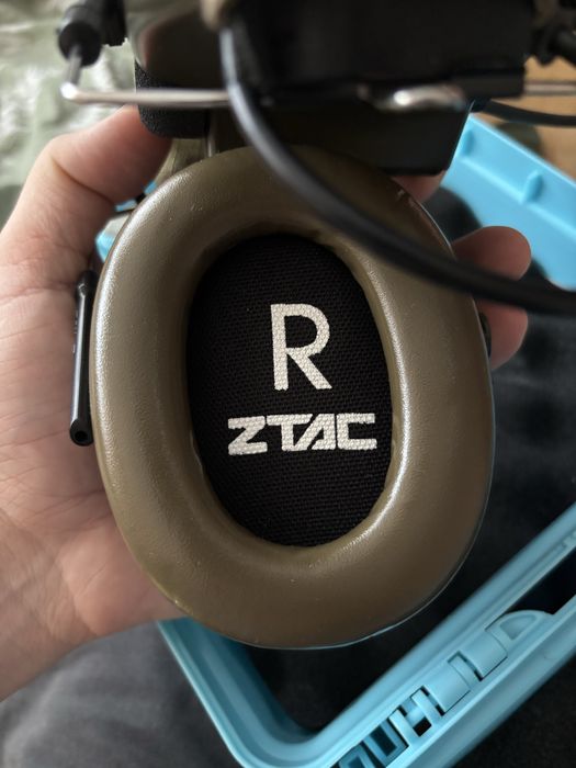 Pachet Casti Z-Tac COMTAC II Dark Earth. Perfecte pentru airosf