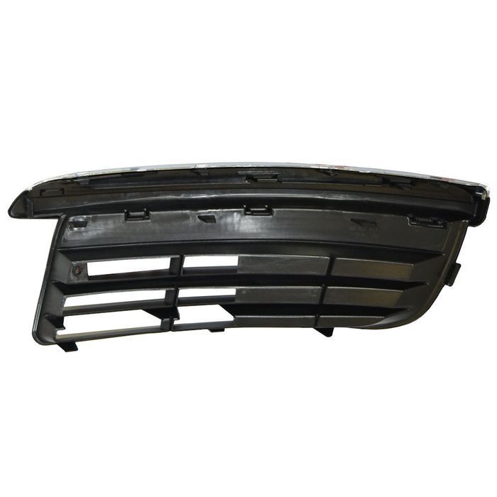 Grila bara fata Vw Jetta, Vw Golf V Variant 1K 2005-2010, Dreapta, capac proiector ceata fara decupaj, complet cu element cromat