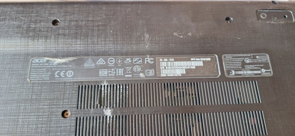 Acer aspire e5-553 amd gen a10
