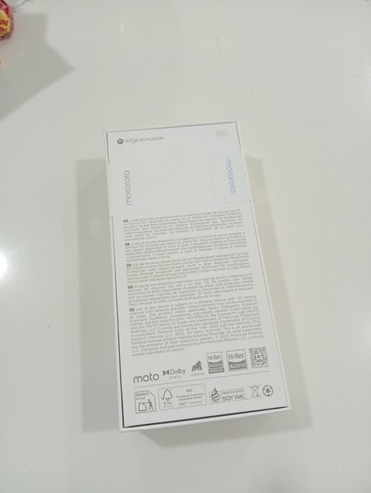 Motorola Edge 60 Fusion Turcoaz Amazonite 256 Gb / sigilat