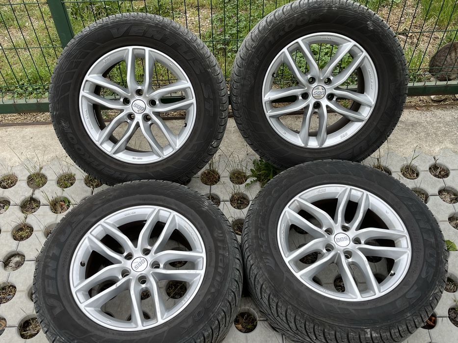 Джанти bbs17 5x112,5,цо66,6 с гуми hankook ventus st
