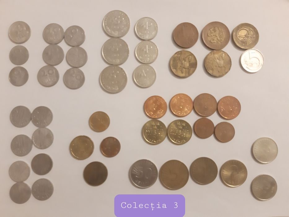 Colecții monede – SUA, România & internaționale – 1000 lei / colecție