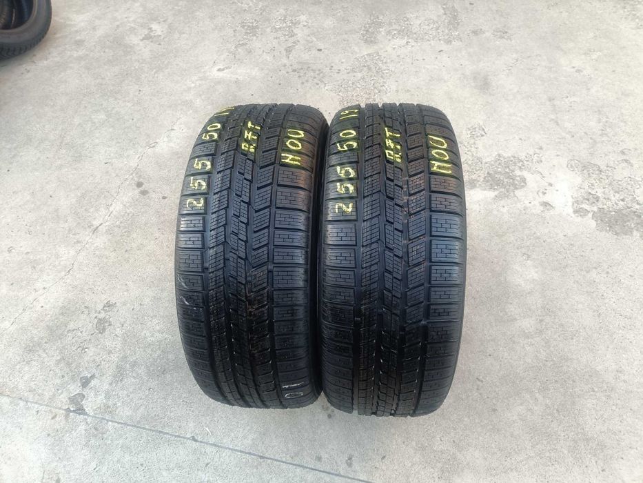 Doua anvelope noi de iarna 255 50 19 pirelli scorpion run flat