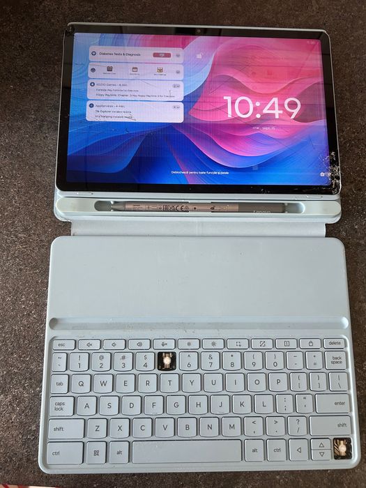 Tableta LENOVO Idea Tab, 11", 128GB, 8GB RAM, Wi-Fi, Polar Blue, Lenovo Tab Pen + Lenovo Keyboard, TB336FU