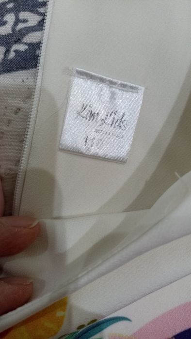 Детска рокля с еднорог 110 размер