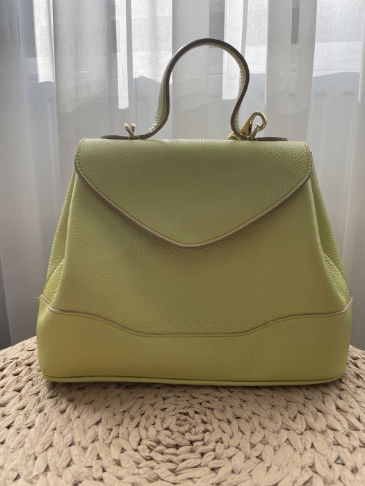 Vand geanta Laura Maxim Mina mediu lime