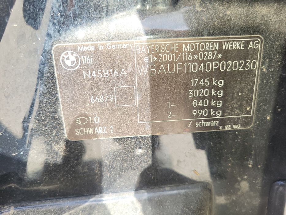 Capota bmw seria1 e87