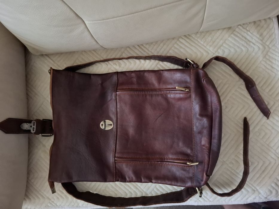 Нова раница от естествена кожа