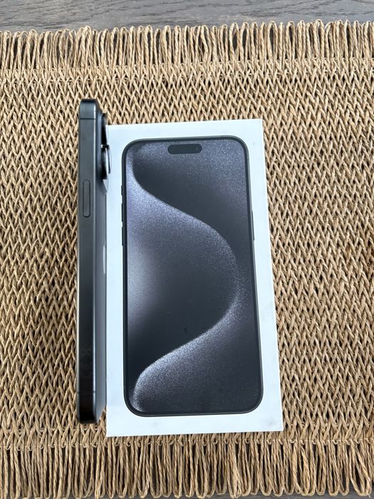 iPhone 15 Pro Max Black Titanium, 256 GB, Ca nou