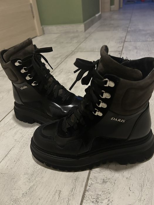 Боти от естествена кожа Daris