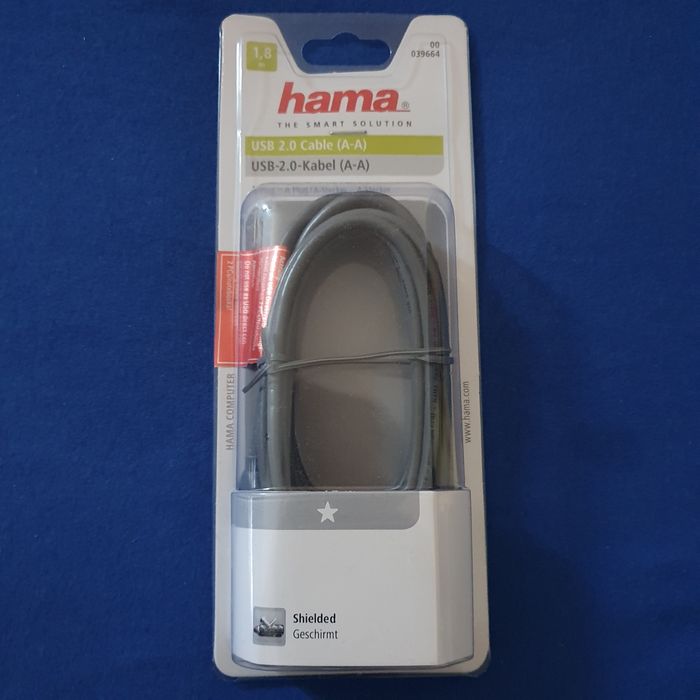 Cablu USB A - USB A Hama