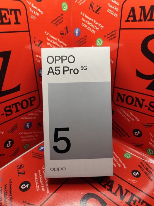 Oppo A5 Pro 5G (Sigilat) Amanet SZ Non Stop