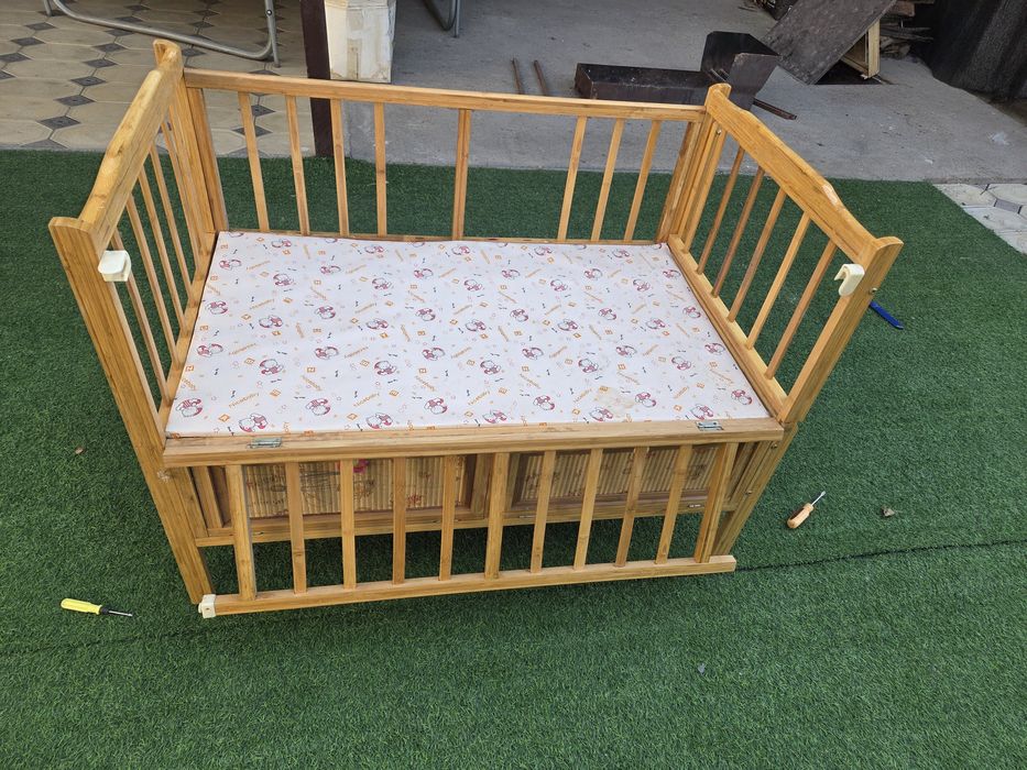 Манежка с люлькой