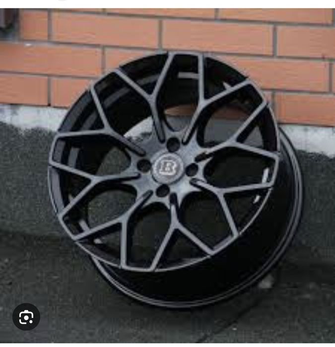 Brabus Smart diska R 17 cobaltda turibdi pachka diska baloncha