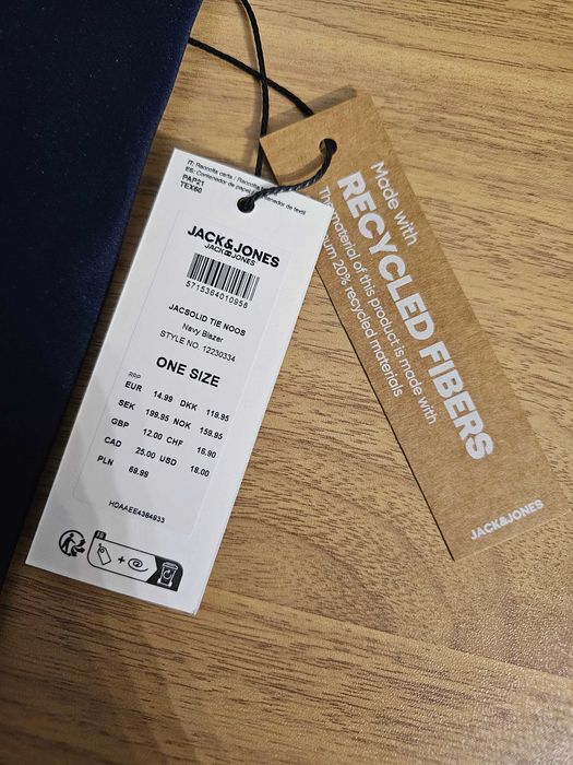 Cravata Jack & Jones pe Bleumarin