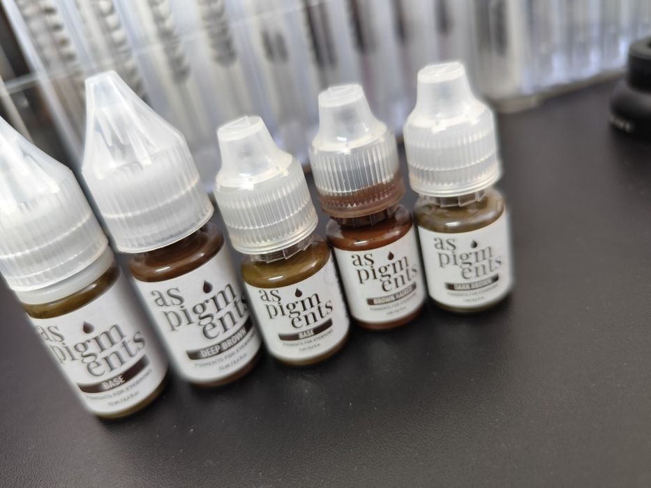 Пигменты для ПМ бровей