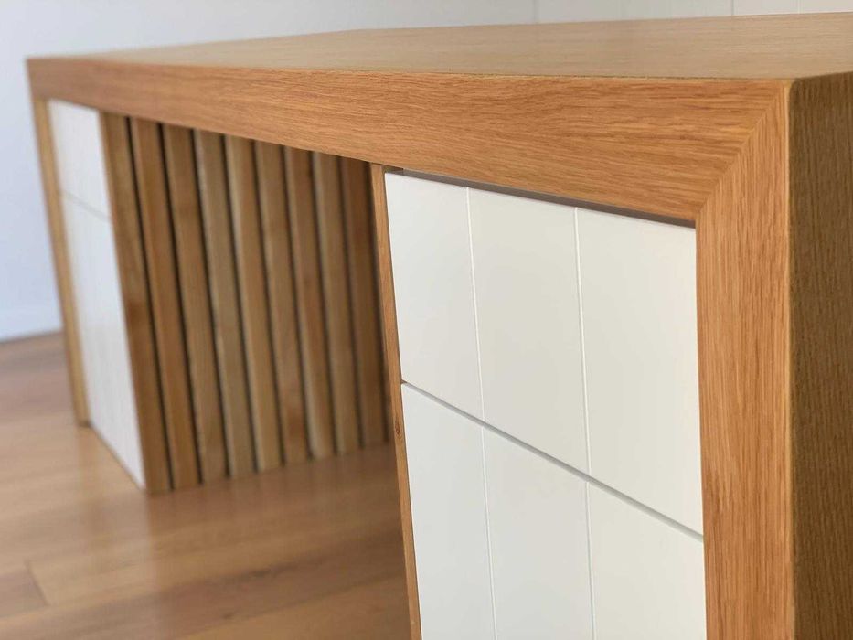 Birou din lemn masiv/pal/ mdf vopsit (la comanda) PH/BV/B