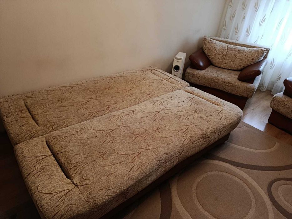 Canapea extensibila + 2 fotolii