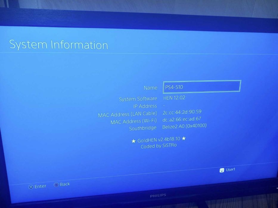 PS4 Slim 500GB  12.02 webkit hen